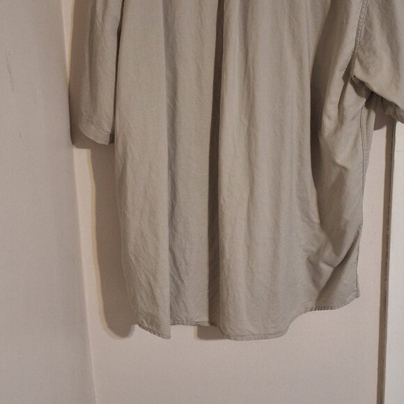 eddie bauer short sleeve button down shirt tall xxl - Picture 7 of 8